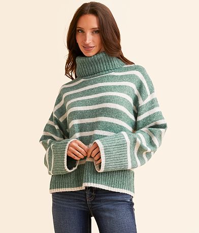 Z Supply Josephine Striped Sweater front view
