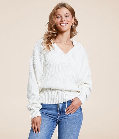 Z Supply Cota Hooded Sweater front view