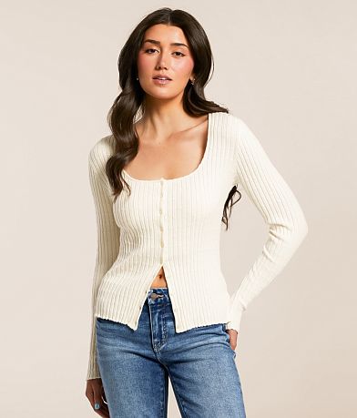 Z Supply Emelie Cardigan Sweater front view