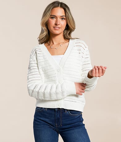 Z Supply Romance Cardigan Sweater front view