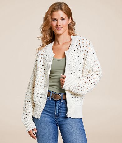 Z Supply Liam Cardigan Sweater front view
