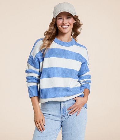 Z Supply Sailor Boyfriend Sweater front view