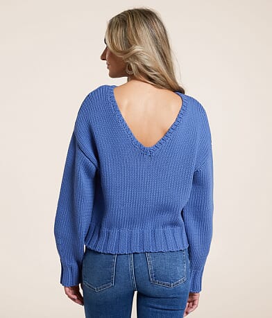 Z Supply Vida Reversible Sweater BACK
