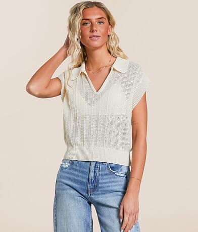 White Crow Lauden Sweater front view