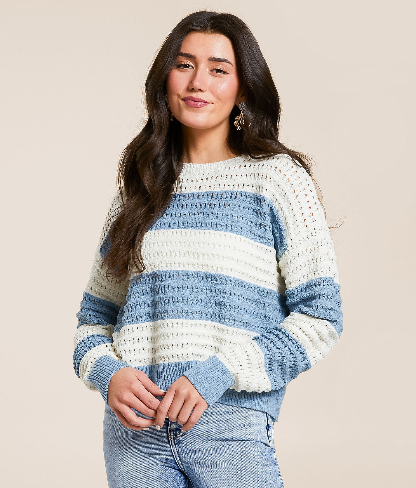 Z Supply Bonapart Sweater - Women's Sweaters in Light Denim | Buckle