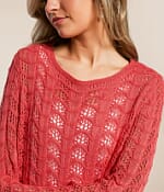 Z Supply Azura Crochet Sweater - Women's Sweaters in