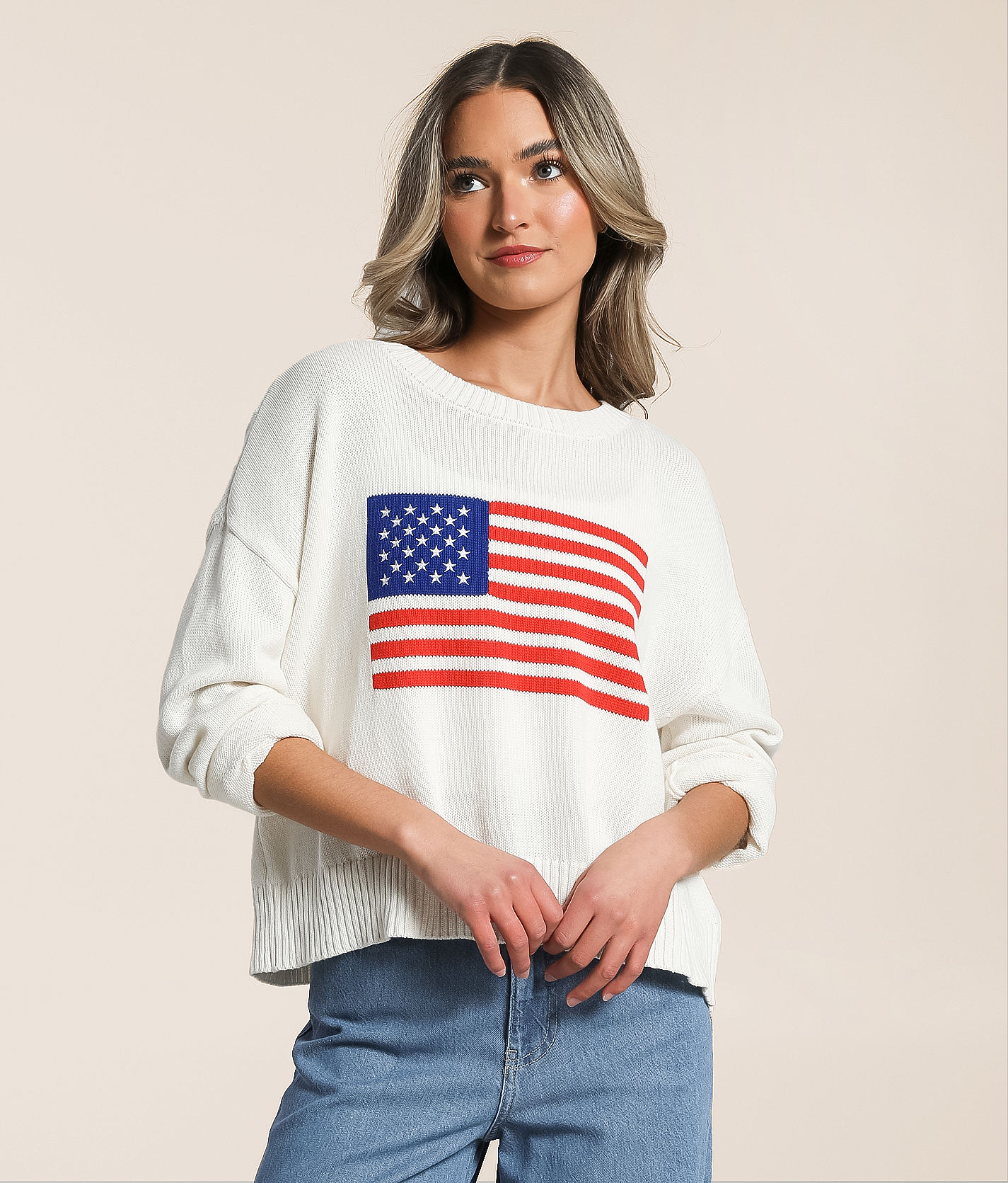 Z Supply Sienna Patriot Sweater - Women's Sweaters in Sea