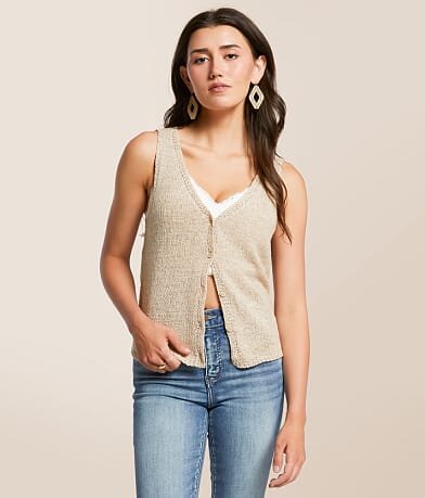 Z Supply Mage Sweater Vest front view