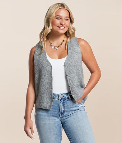 Z Supply Bryce Sweater Vest front view