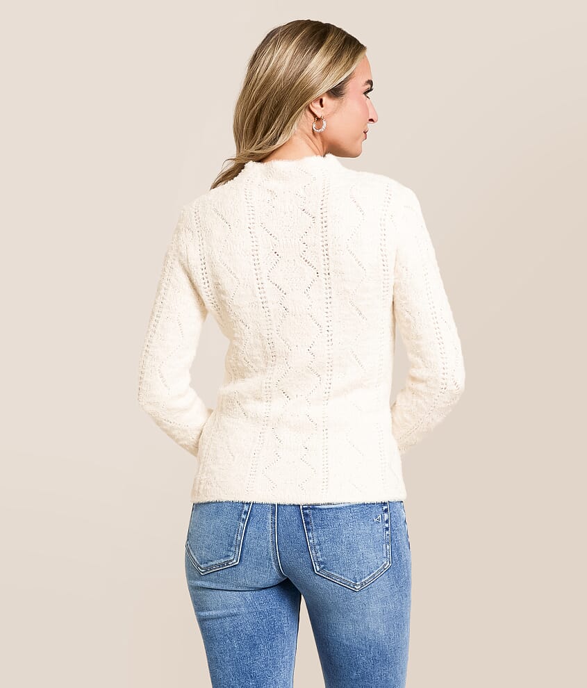 Milly Pointelle Sweater
