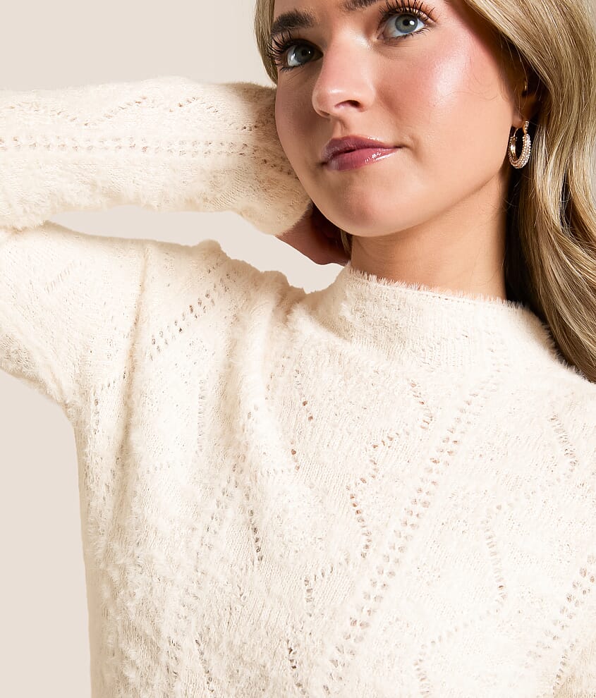 Milly Pointelle Sweater