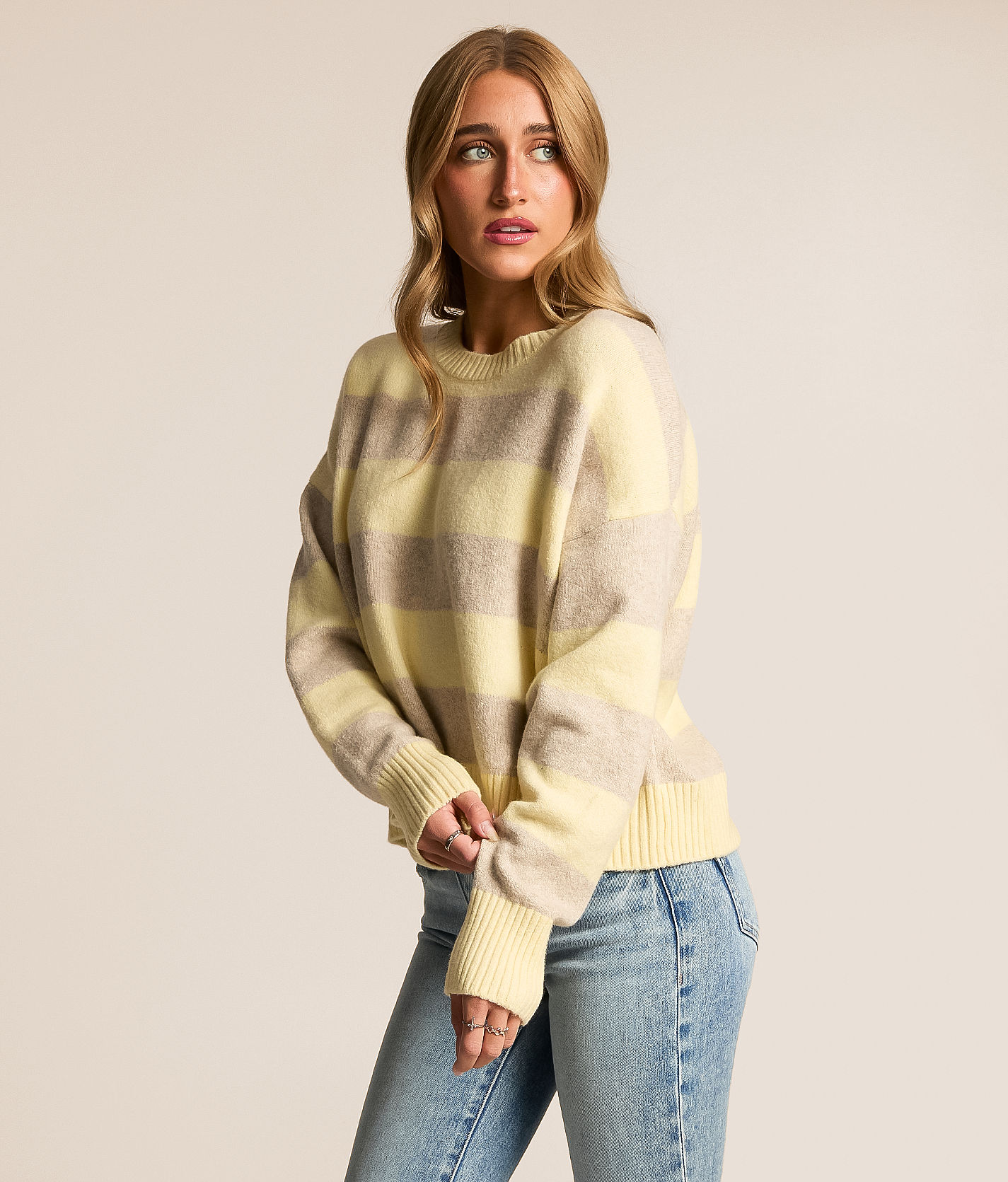 Z Supply Cirrus Striped Sweater - Women's Sweaters in Sunnyside