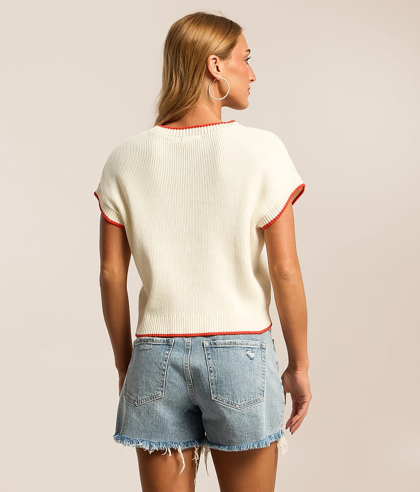 Patriot Cropped Sweater