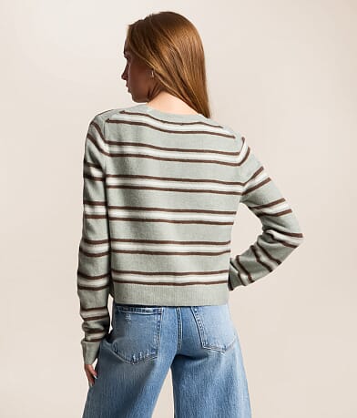 Medina Striped Cardigan Sweater thumbnail 3