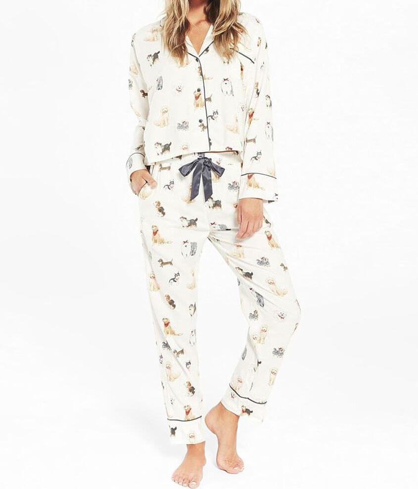 Z Lounge Dream State Pup Pajama Set front view