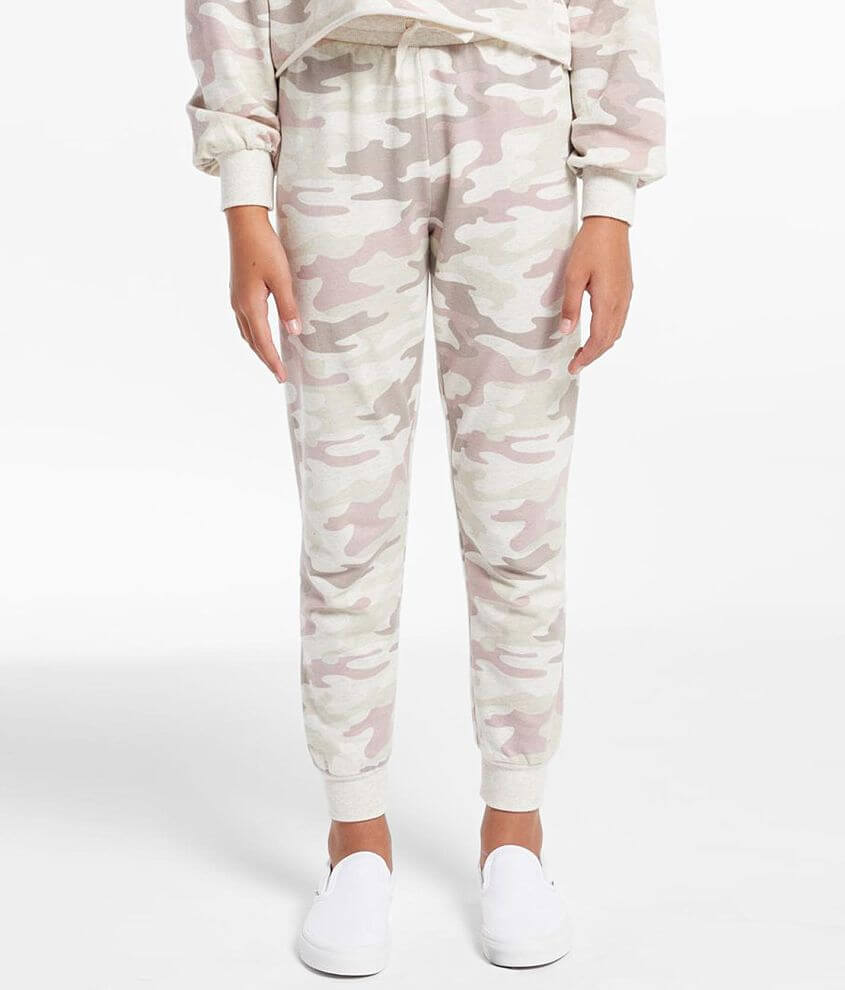 Girls - Z Supply Ava Camo Jogger front view