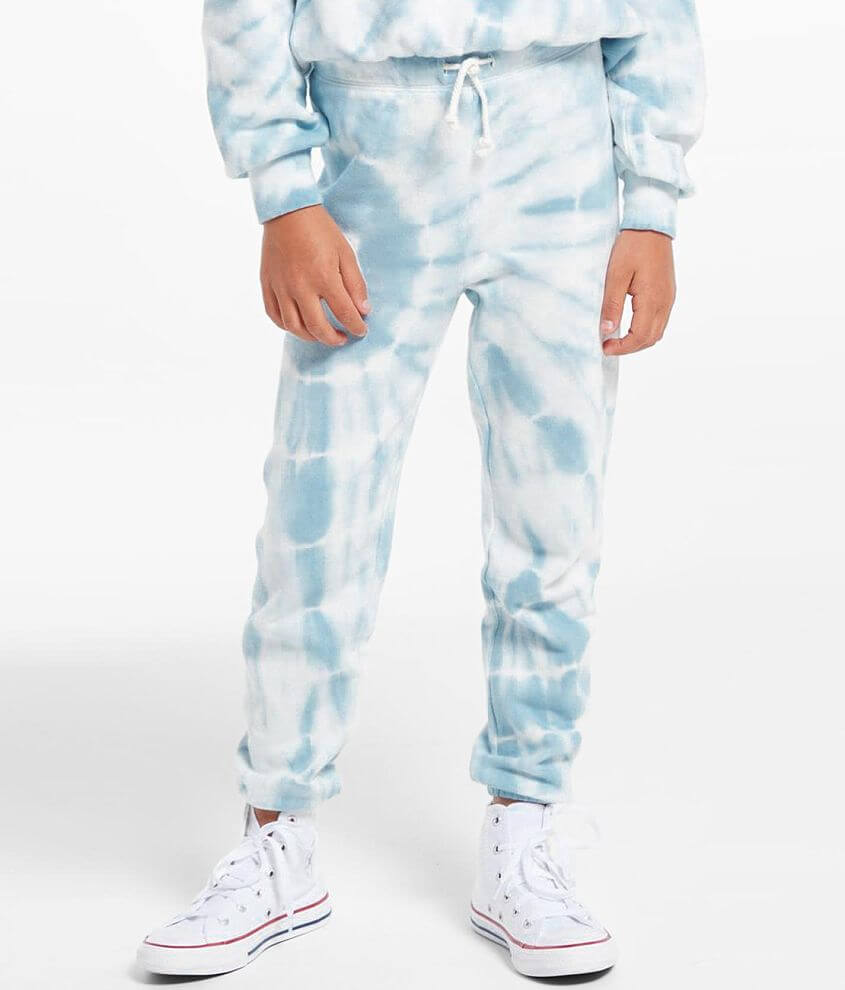 Baby blue tie online dye sweatpants