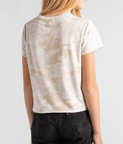 Z Supply Girls - Memphis Camo T-Shirt BACK