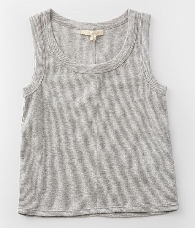 Girls - BKEssentials Wide Strap Tank Top - Girl's Tank Tops in Heather Grey