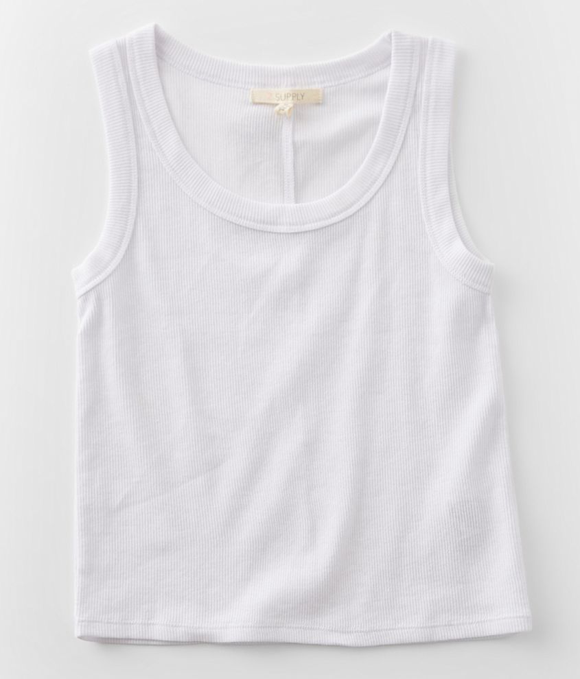 Girls - Z Supply Oaklynn Muscle Tank Top front view