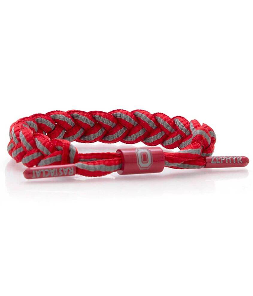 Rastaclat Ohio State Buckeyes Bracelet front view