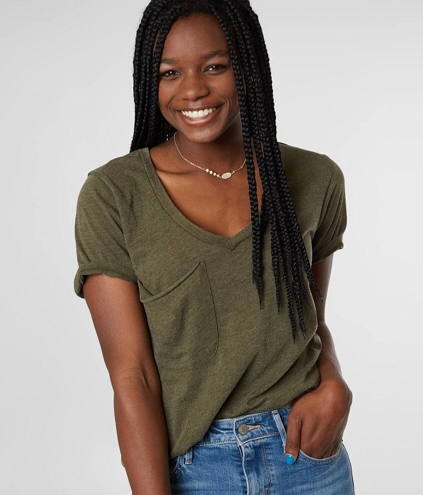 Image of White Crow Heathered Top