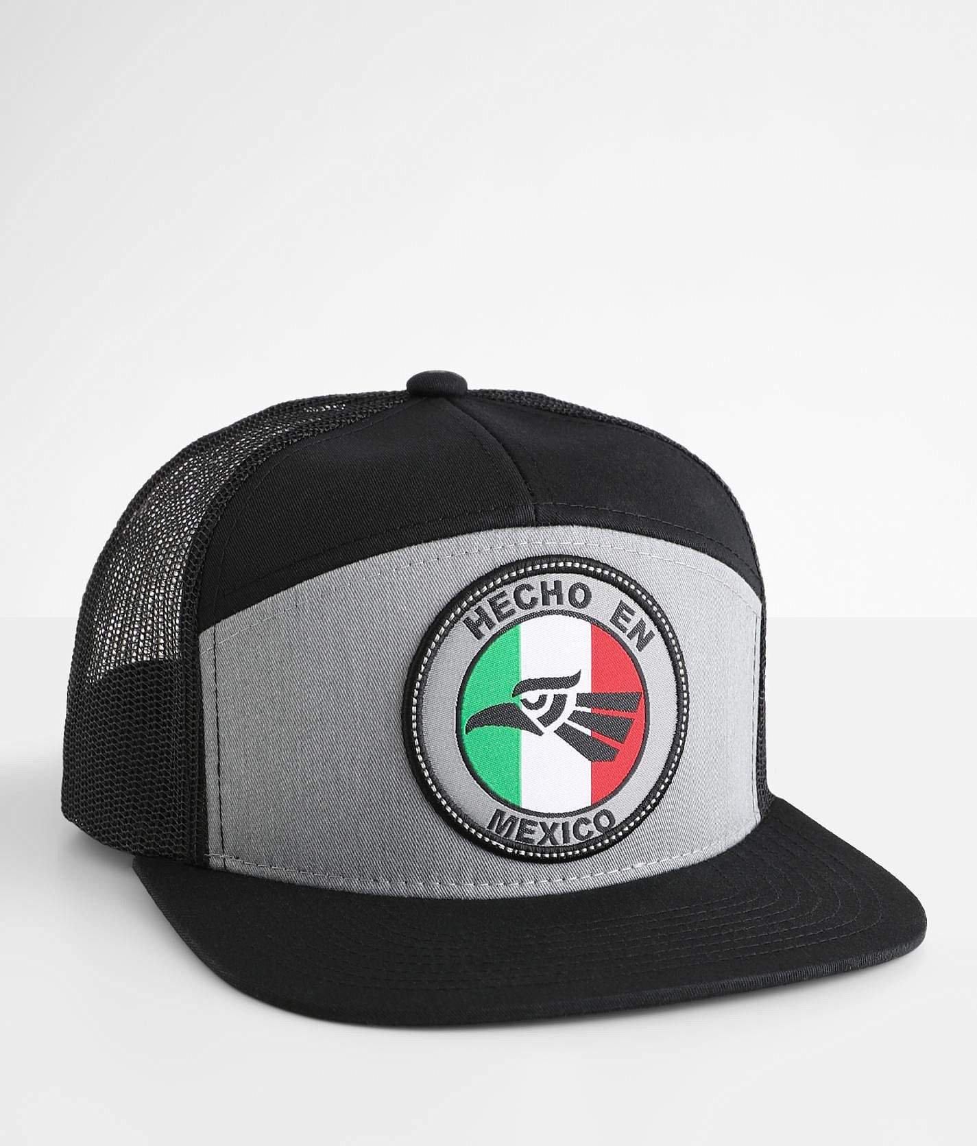 Zion Hecho En Mexico Trucker Hat - Men's Hats in Heather Grey