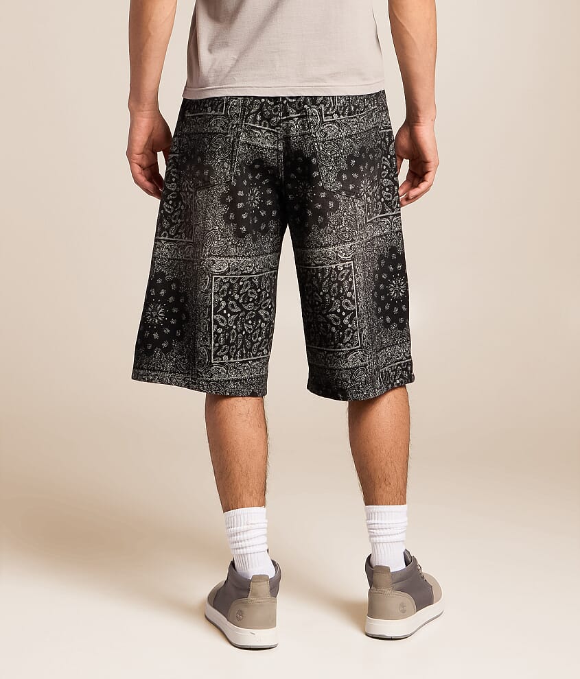 Paisley Baggy Stretch Short