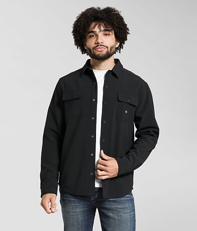 Maven Co-op Softshell Performance Shacket front view