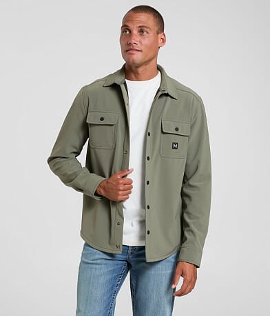 Maven Co-op Softshell Performance Shacket front view