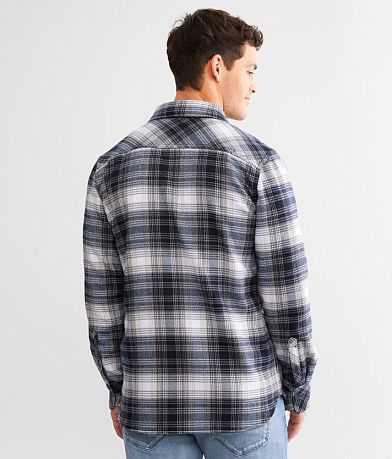 Outpost Makers Plaid Flannel Shirt back view