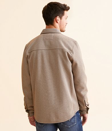 Outpost Makers Brushed Knit Shacket back view