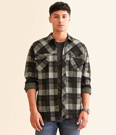 Outpost Makers Flannel Knit Standard Shirt front view