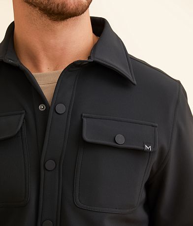 Maven Co-op Essential Performance Shacket misc detail 2 view