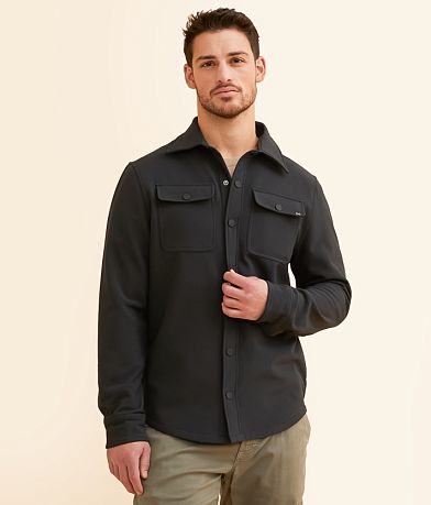 Maven Co-op Essential Performance Shacket full right side view