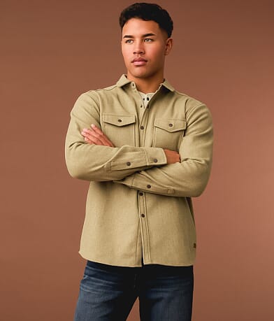 Outpost Makers Flannel Athletic Shirt front view