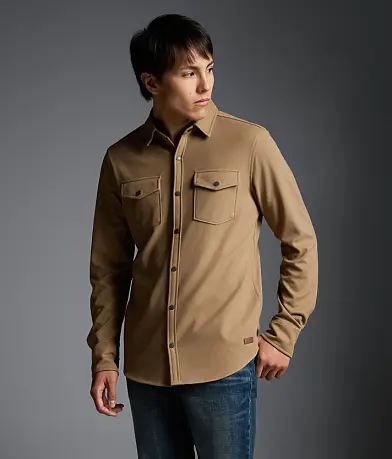 outoTシャツ M〜L程度 Outpost Makers Standard Shirt - Men's Shirts in Brown | Buckle